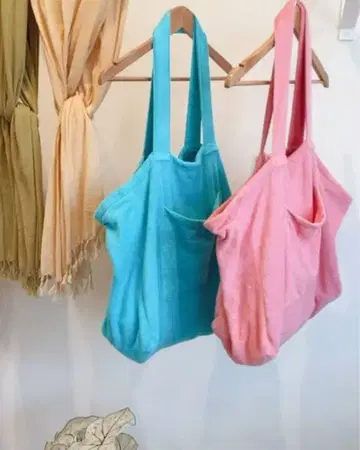 GILLIA 지리아 하와이 파일 비치 토트백