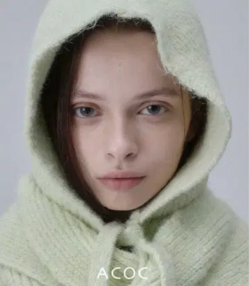 ACOC 후드 부착 롱 머플러 발라클라바