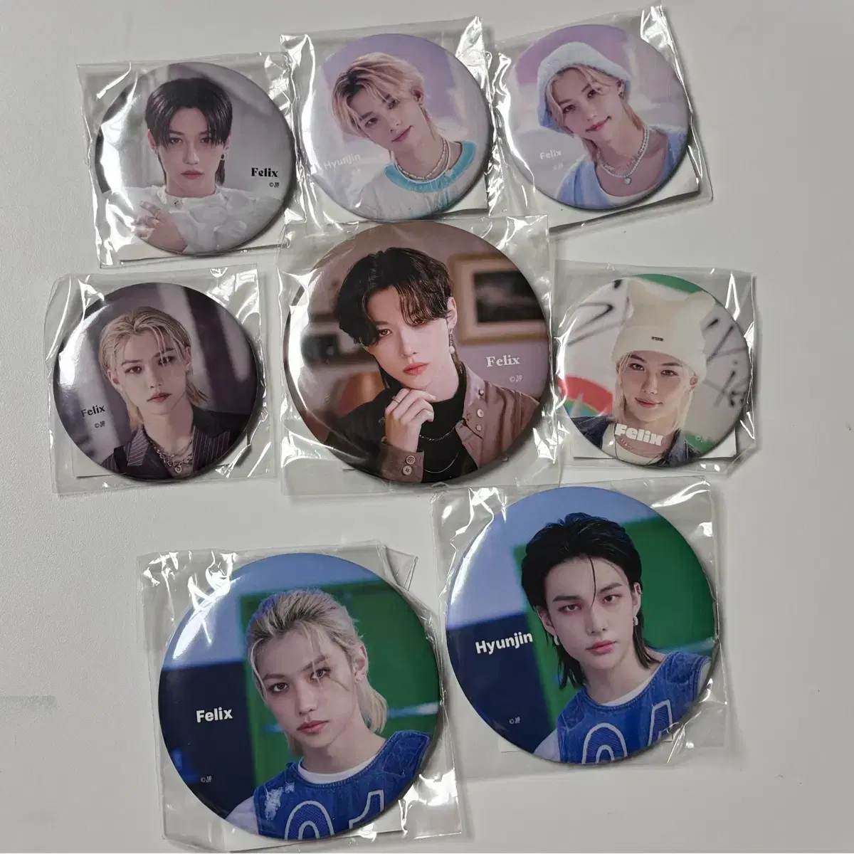 Stray Kids Japan Stray Kids Badge (Felix/Hyunjin)