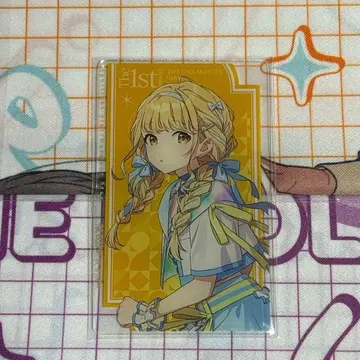 후지타 코토네 학원 아이돌 마스터 1st period 아크릴 카드