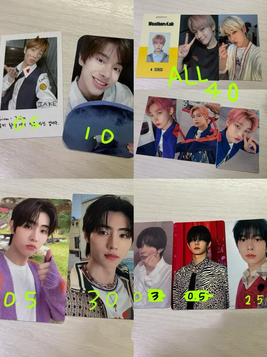 Enhypen poca wts heeseung sunwoo sunghoon jay