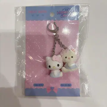 키티 레트로 봉제 인형 컬렉션 키링