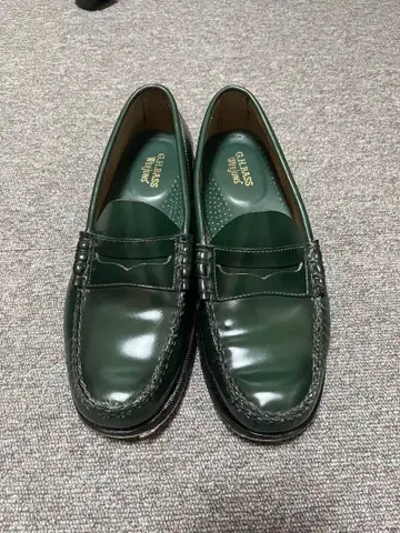 G.H.BASS WEEJUNS 페니 로퍼 US 8.5 다크 그린