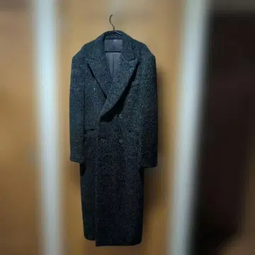 남성용 티노라스 더블 롱 코트