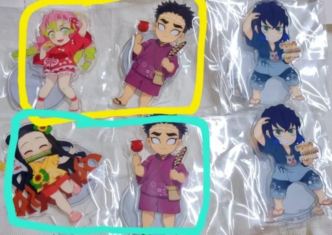 Demon Slayer Fire Festival Mitsuri Gyomei Nezuko Inosuke Iguro