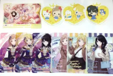 일루미네이션 스타즈 클리어 카드 산리오 스티커 세트