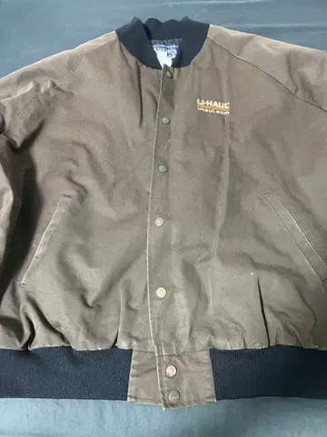 U-Haul 봄버 자켓 브라운