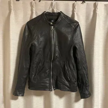 HARE 블랙 가죽 자켓 M 사이즈