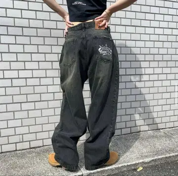 9090 King Logo Vintage Like Denim