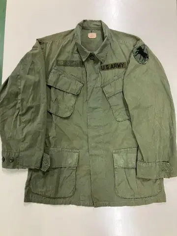 미군 실물 60's 13 정글 퍼티그 4th 원단 논립