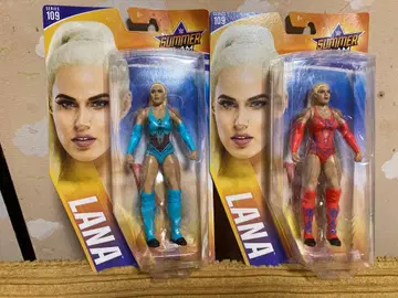 WWE 프로레슬링 피규어 마텔 라나 2체 세트 미개봉