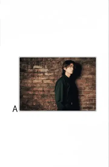 기무라 타츠나리 친필 사인 아크릴 사진 플레이트 A