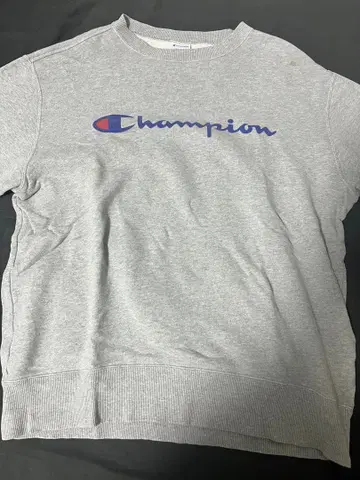 Champion 그레이 X-LARGE 맨투맨