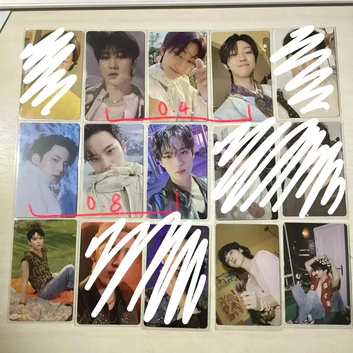 Seventeen bulk photocard wts Regular 5th Album Sector 17