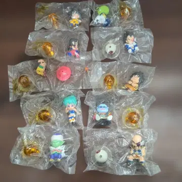 드래곤볼 Z 캐릭터 푸치. 전 10종류 풀 컴프 미개봉품.