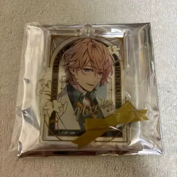 피오피오레의 만종 리본 타이 아크릴 플레이트 키체인 니콜라