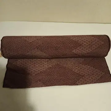 실크 100% 옷감 에도 코몬 무늬풍 퍼플 계열 11월 9일