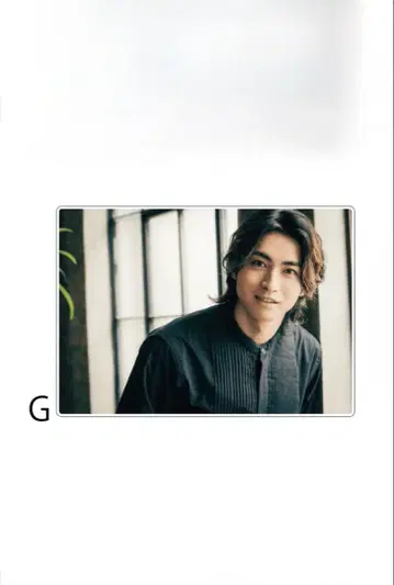 기무라 달성 친필 사인 아크릴 사진 플레이트 G