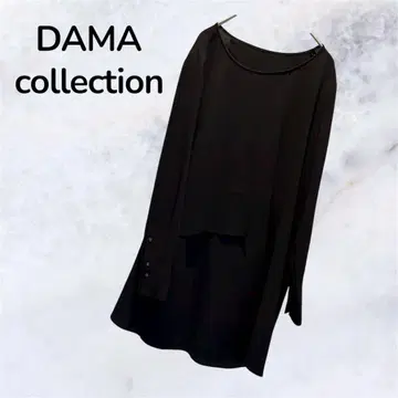 DAMA collection 블랙 긴팔 셔츠