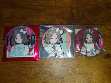 토게나시 토게아리 걸즈밴드 클라이 캔뱃지 에비즈카 사토시 3종 세트