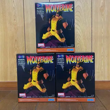 MARVEL ACT/CUT 프리미엄 피규어 울버린 3개 세트