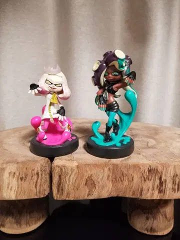 스플래툰 amiibo 이이다 피규어 세트