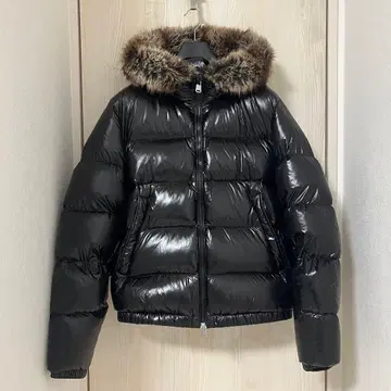 ZARA 100% 페더 후드 부착 다운 자켓