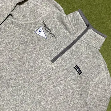 하프 지퍼 파타고니아 베터 스웨터 그레이 S 칼리지 팀 모델