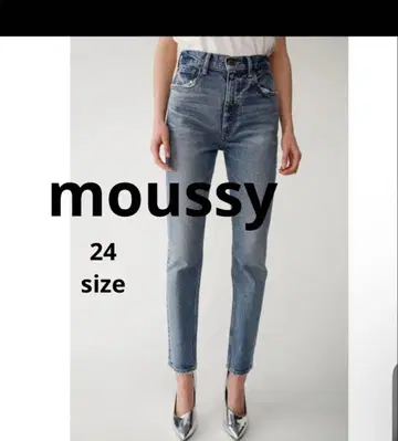 MOUSSY MVS SKINNY 마우지 데님 24 사이즈