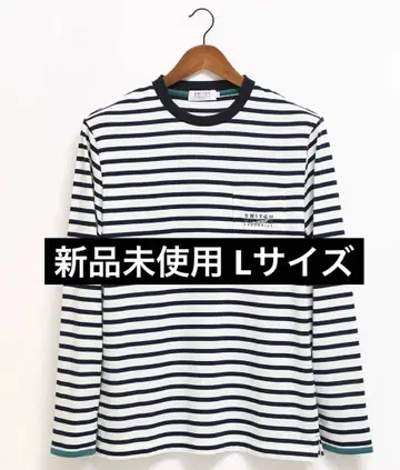 새상품 스위치 모션 크로커다일 보더 티셔츠 / L 화이트