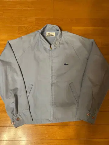 70s LACOSTE ZOD 스카이블루 스윙탑 레어 쇼트 기장