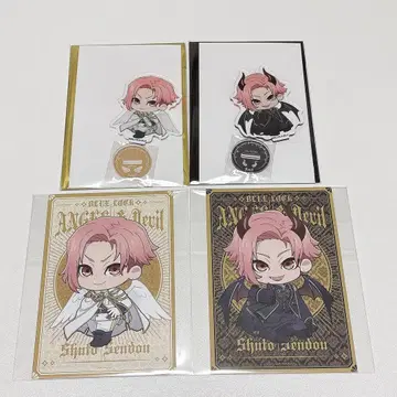 블루 록 센도 슈토 파보테리아 천사 악마 아크릴 스탠드 엽서