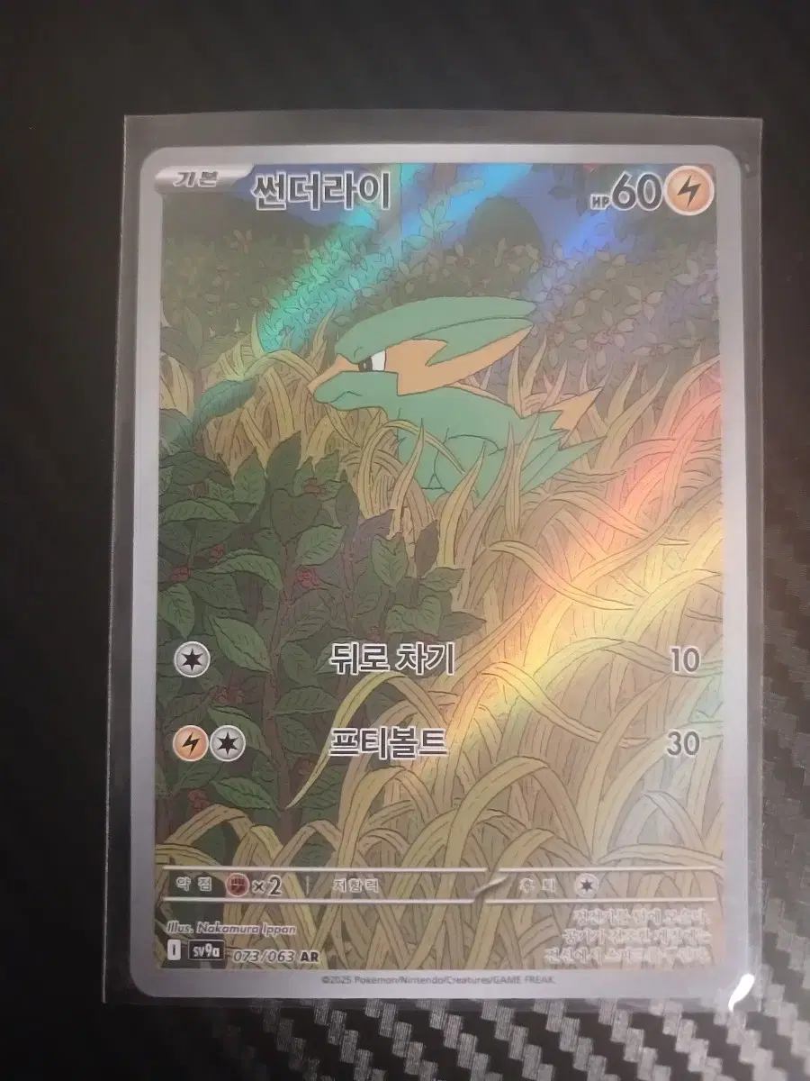 Pokemon Card Zapdos AR