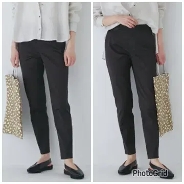 2024 human woman 새틴 스트레치 슬림 팬츠 S