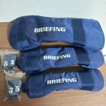 BRIEFING 골프헤드커버 3개 세트 네이비