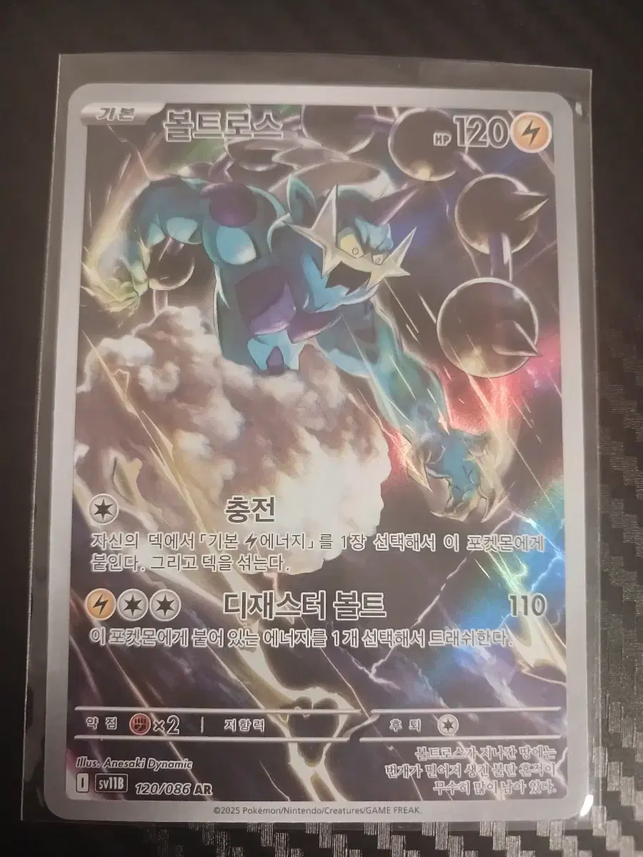 Pokemon Card Voltoros AR