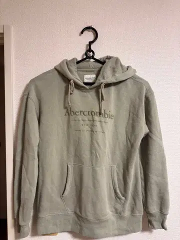 Abercrombie & Fitch 여성용 후드티 S 사이즈 카키