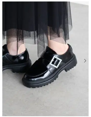 비쥬 장식 로퍼 새상품급