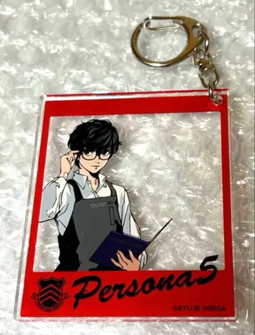 페르소나 5 P25th 트레이딩 아크릴 키링 페르소나 5 아마미야 렌