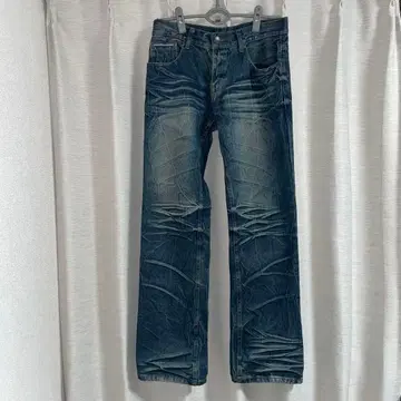 스트레이트 레그 데님 팬츠 used 구제 의류