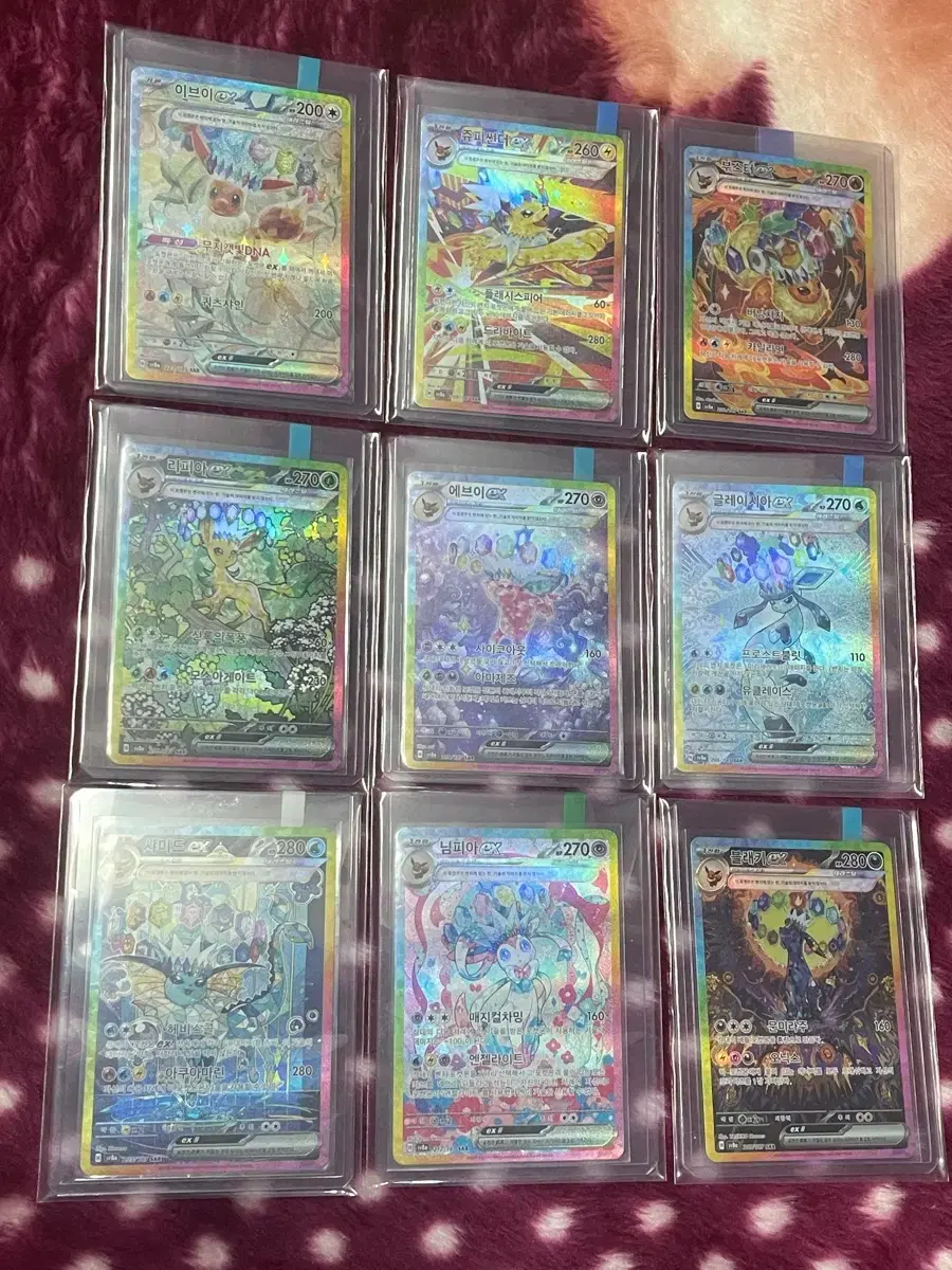 Pokemon Card Special Terastal Festa Eeveelutions 9 types SAR set bulk