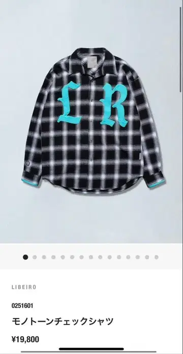 LIBEIRO. 리베이로 셔츠