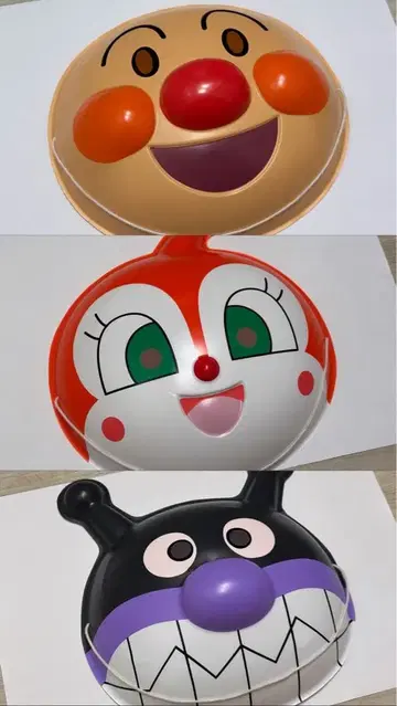 호빵맨 가면 세트