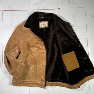 빈티지 HIMALAYA 할리우드 런치 마켓 무스탕 자켓