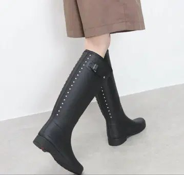 HUNTER 레인 롱 부츠 스터드 25cm UK6