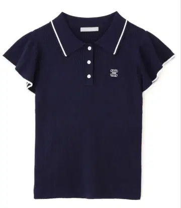 JILLbyJILLSTUART 질 바이 질 스튜어트 프릴 소매 폴로 니트