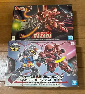 건담 프라모델 SD 세트