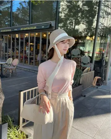 Bibiy DIANASLACKS 다이애나 슬랙스 베이지 S