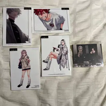 극락가 부록 카드 애니메이트 특전 스티커