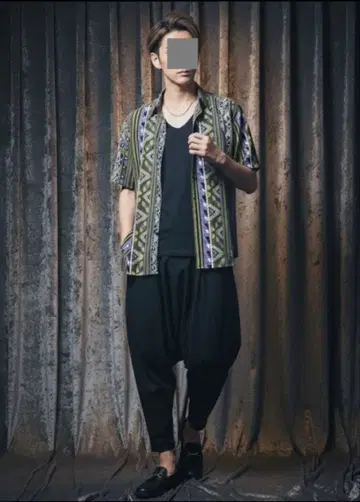 90년대 구제 의류 기하학 패턴 셔츠 단종 archive 90s